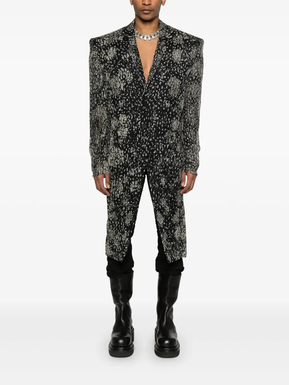 Rick Owens abrigo Ricks | Abrigos con botonadura simple | Image 2