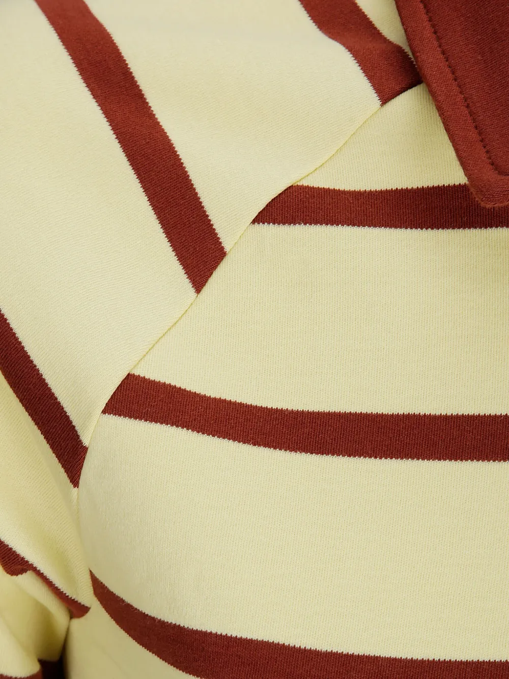  Samsoe Samsoe Saamy Striped Polo Shirt - Yellow 