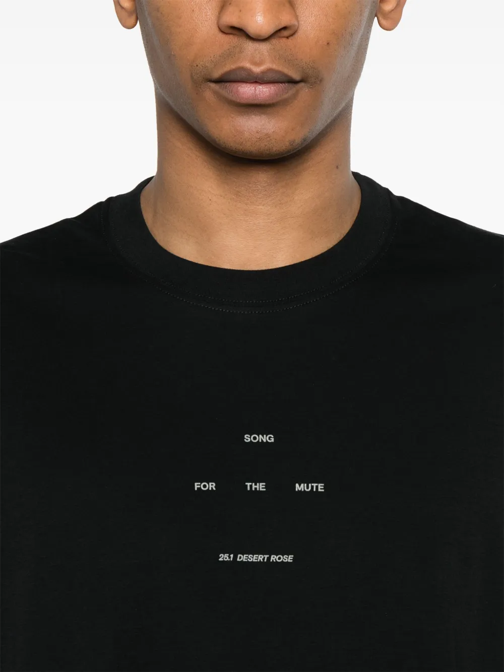 SONG FOR THE MUTE LOGO-PRINT T-SHIRT