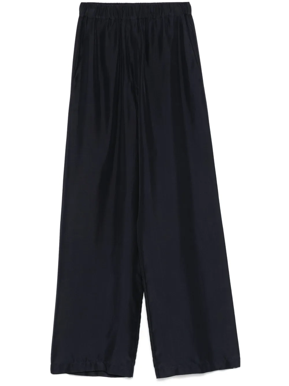 Barena Zijden broek Blauw