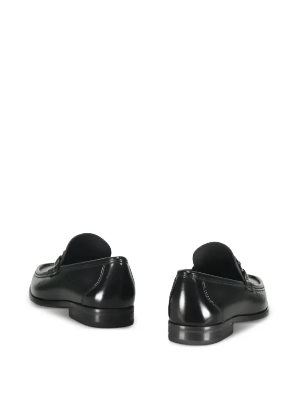Ferragamo Grandioso ガンチーニ ローファー | ブラック | FARFETCH JP
