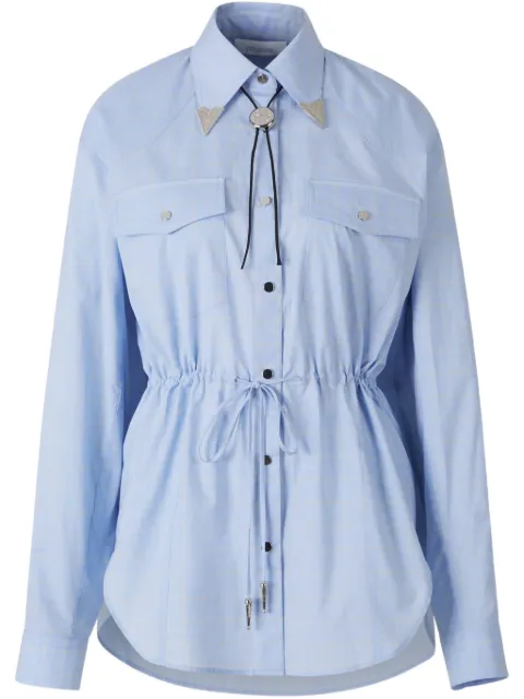 Rabanne camisa con cordones
