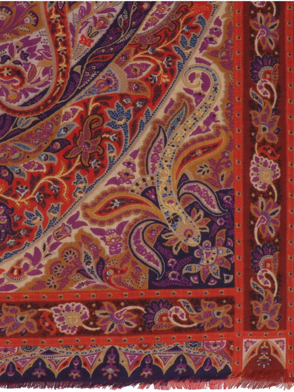 ETRO paisley-pattern frayed scarf | Image 2