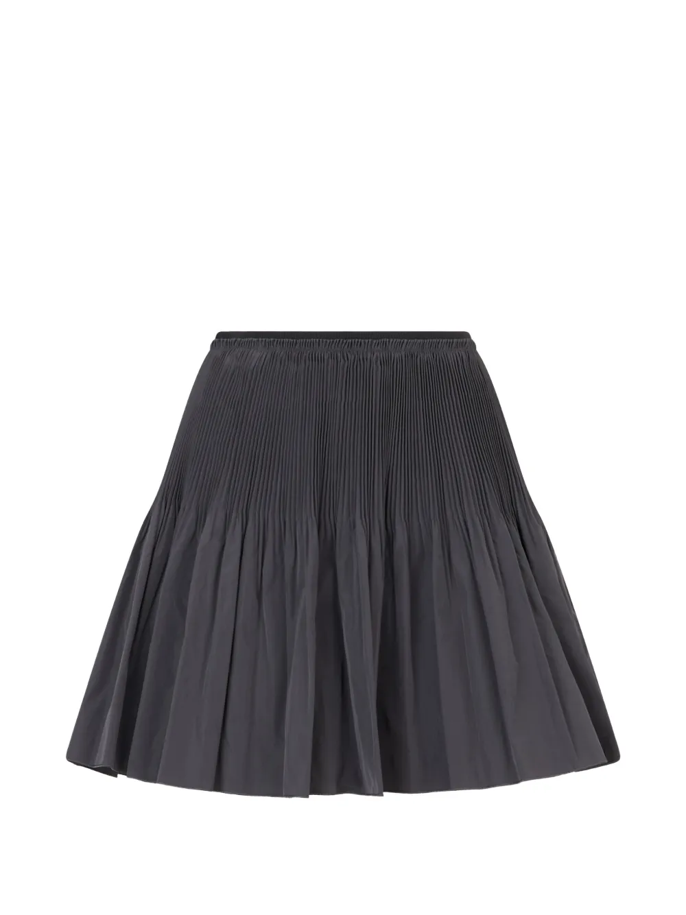 Valentino Garavani pleated mini skirt - Grigio