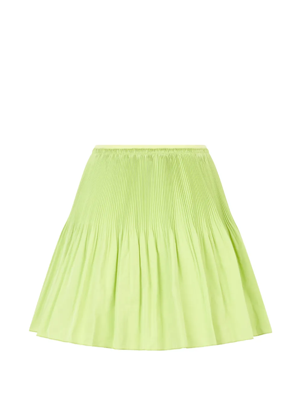 Valentino Pleated Skirt In Green