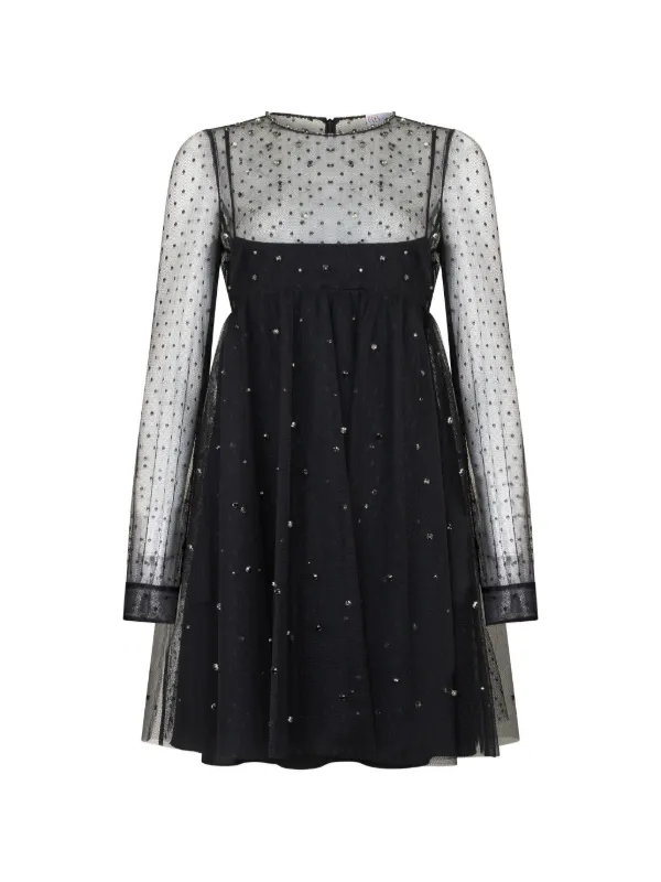 red valentino cocktail dresses Red Valentino Roses Themed Yellow Silk Shift Dress Size S