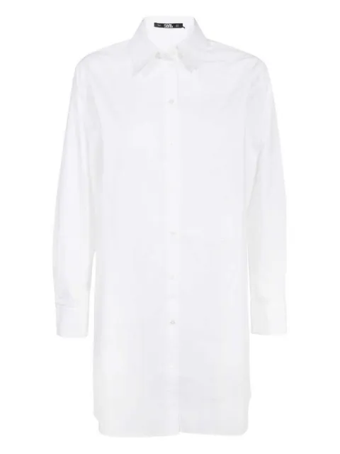 Karl Lagerfeld logo-embellished shirt