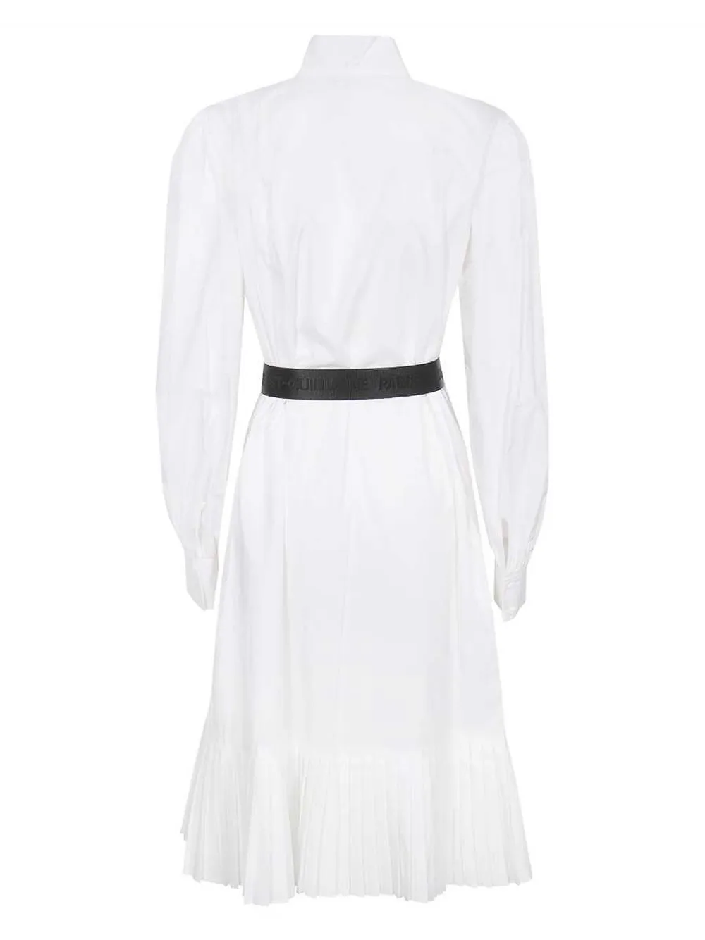 Karl Lagerfeld Katoenen shirtjurk - Wit