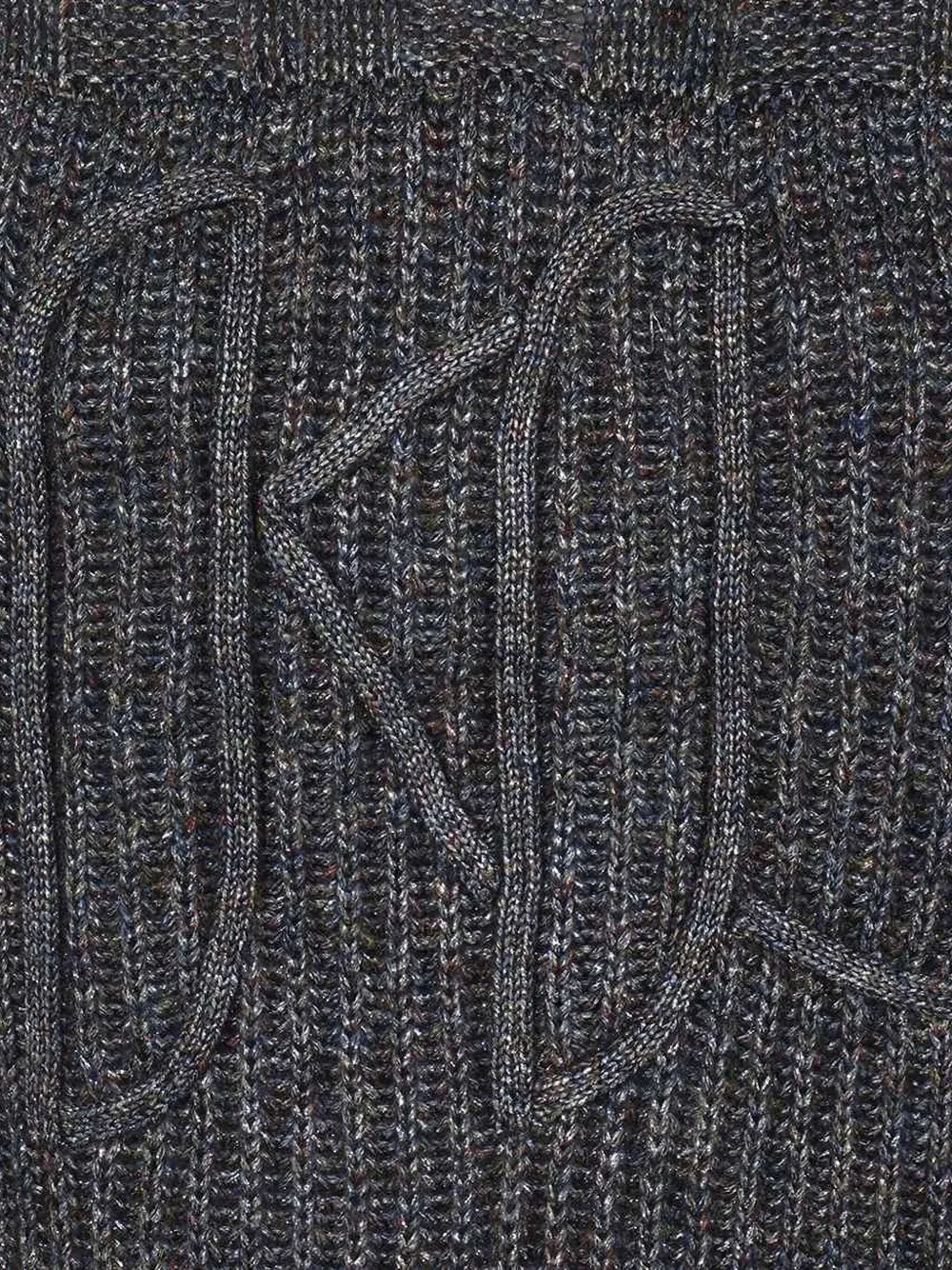 KARL LAGERFELD LOGO-EMBROIDERED JUMPER