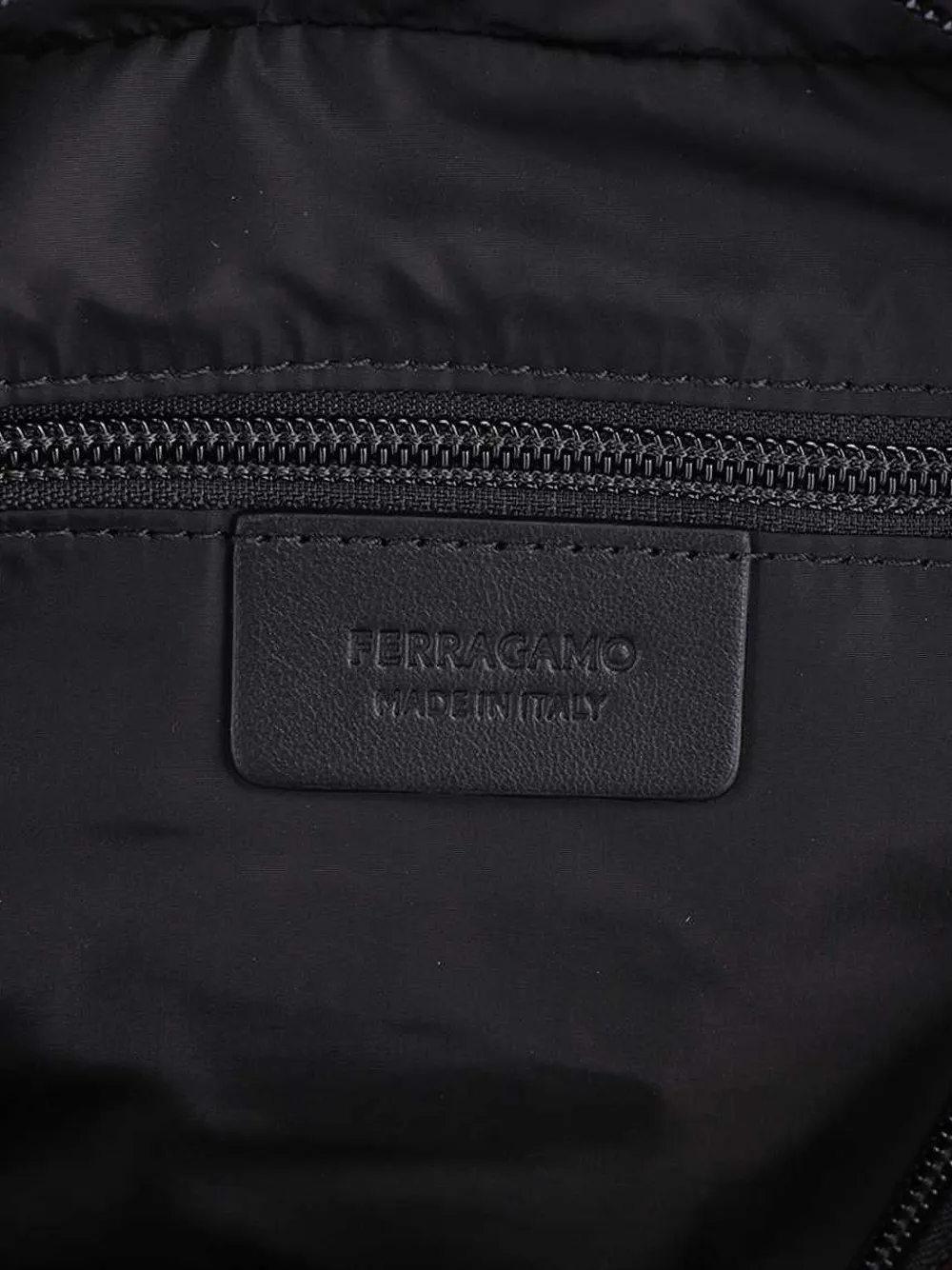 Ferragamo Messenger tas met ombré-effect Zwart