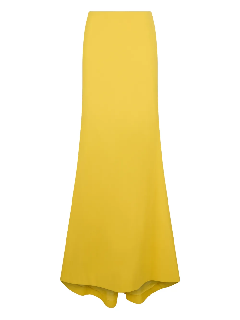 Valentino Garavani flared long skirt - Gelb