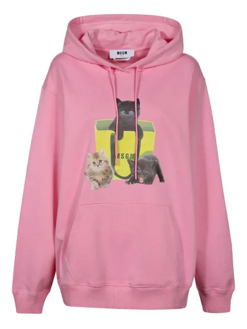 MSGM hoodie de algodón