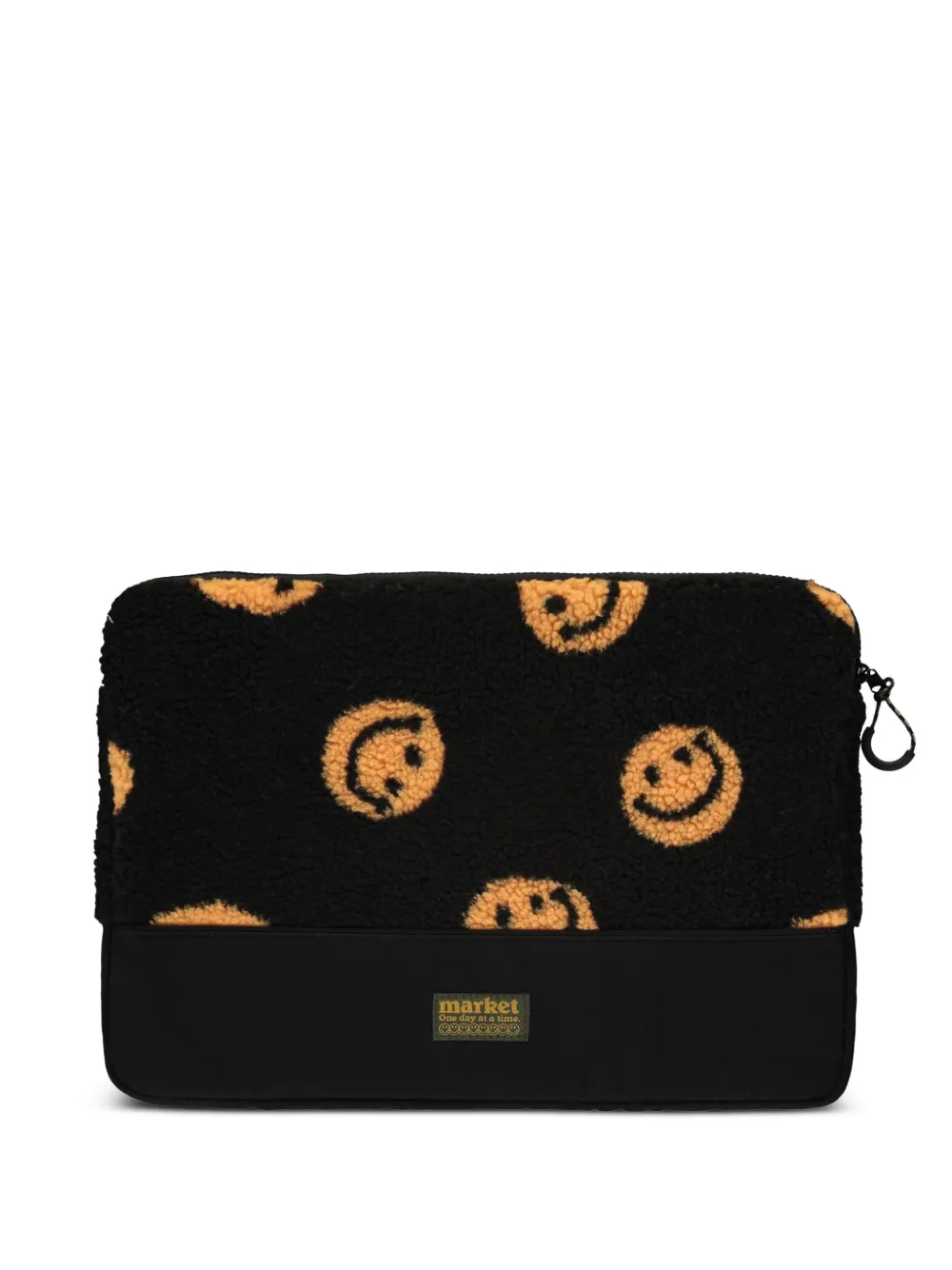 MARKET Smiley laptop sleeve | Black | Image 1