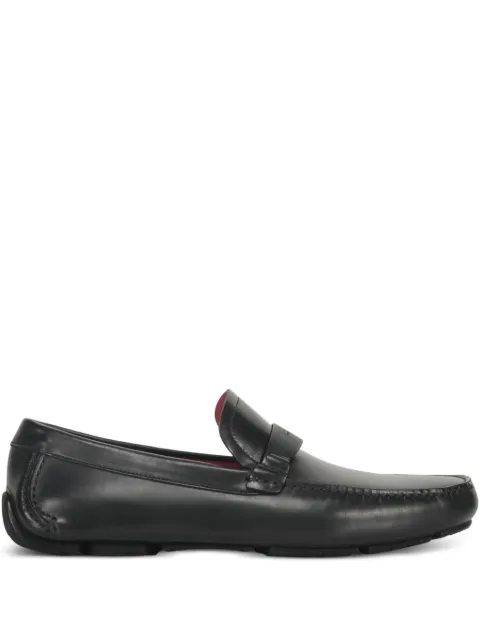 Ferragamo leather loafers