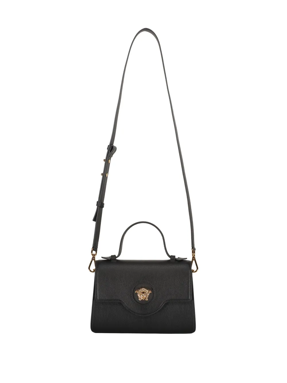 Versace La Medusa kleine shopper Zwart