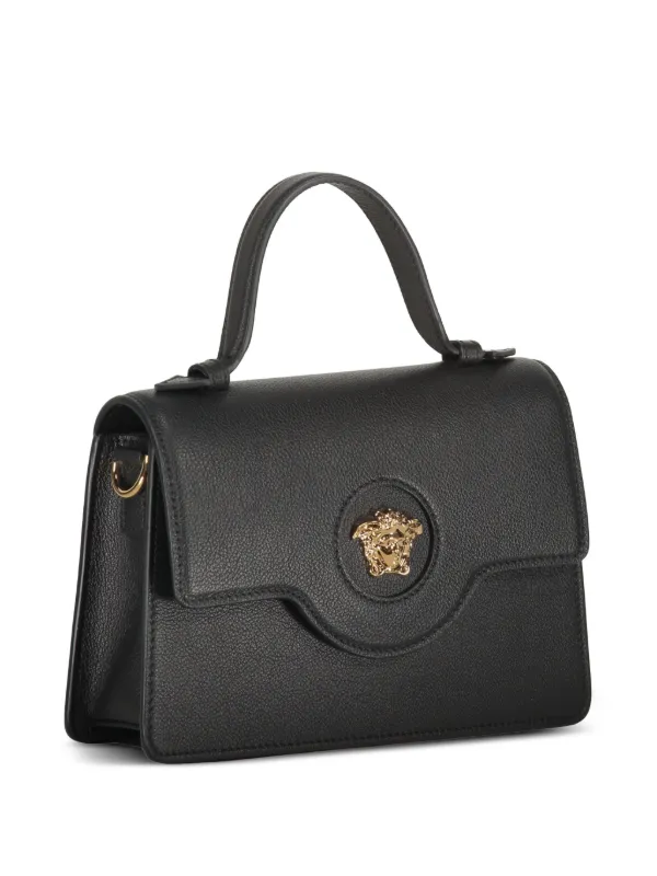 Versace Mini La Medusa Tote Bag | Black | FARFETCH