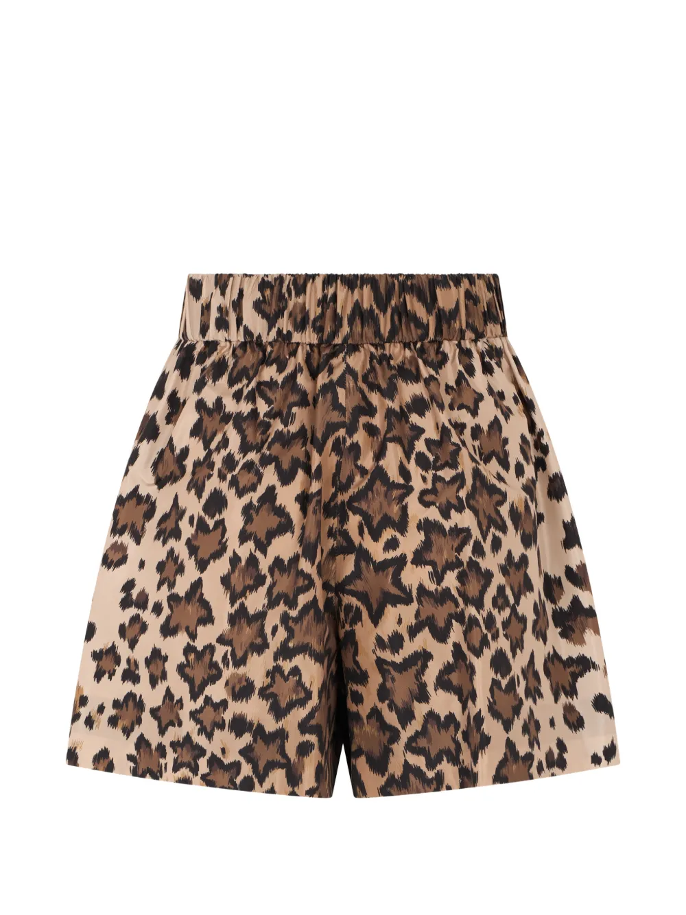  Valentino Garavani Star Print Shorts - Neutrals 