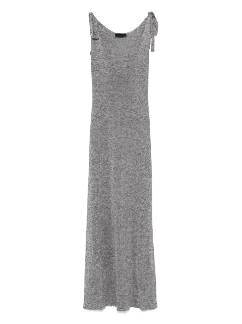 Roberto Collina vestido largo Lurex