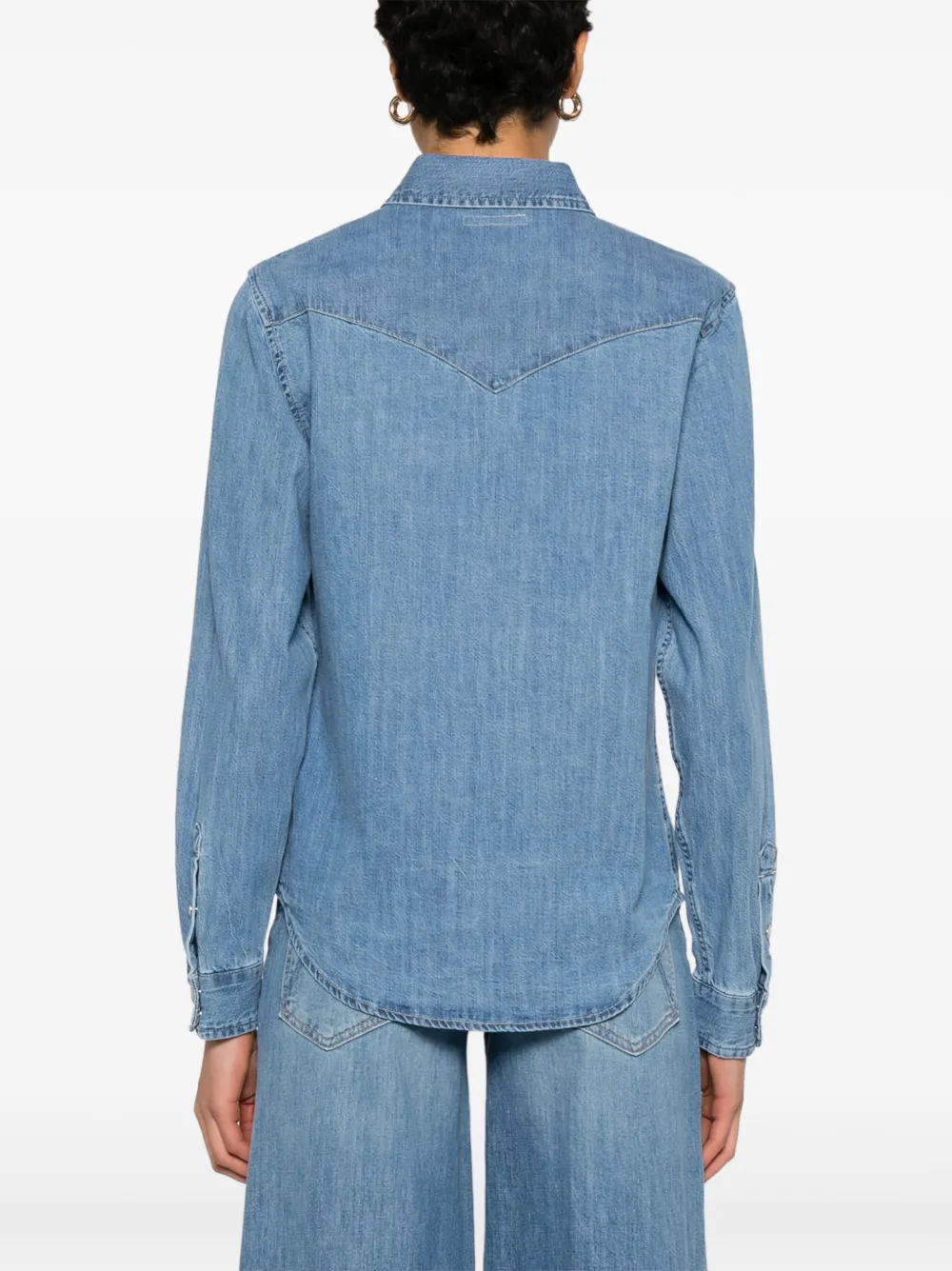 MOTHER All My Exes blouse Blauw