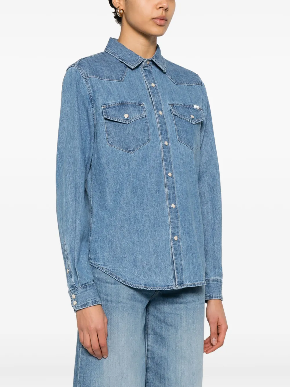 MOTHER All My Exes blouse Blauw
