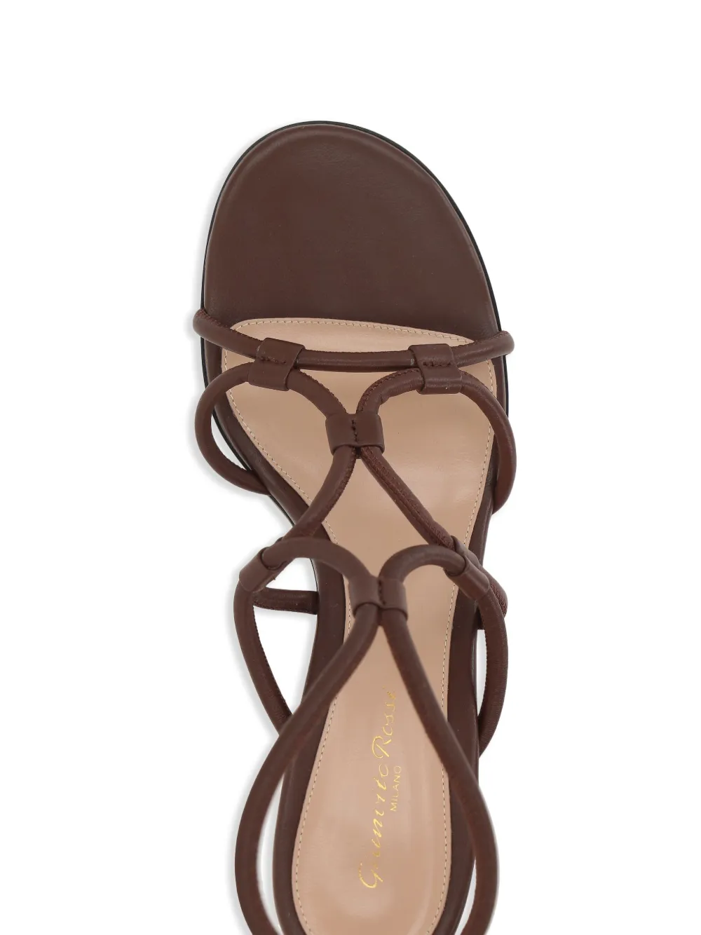 Gianvito Rossi multi-strap sandals Brown