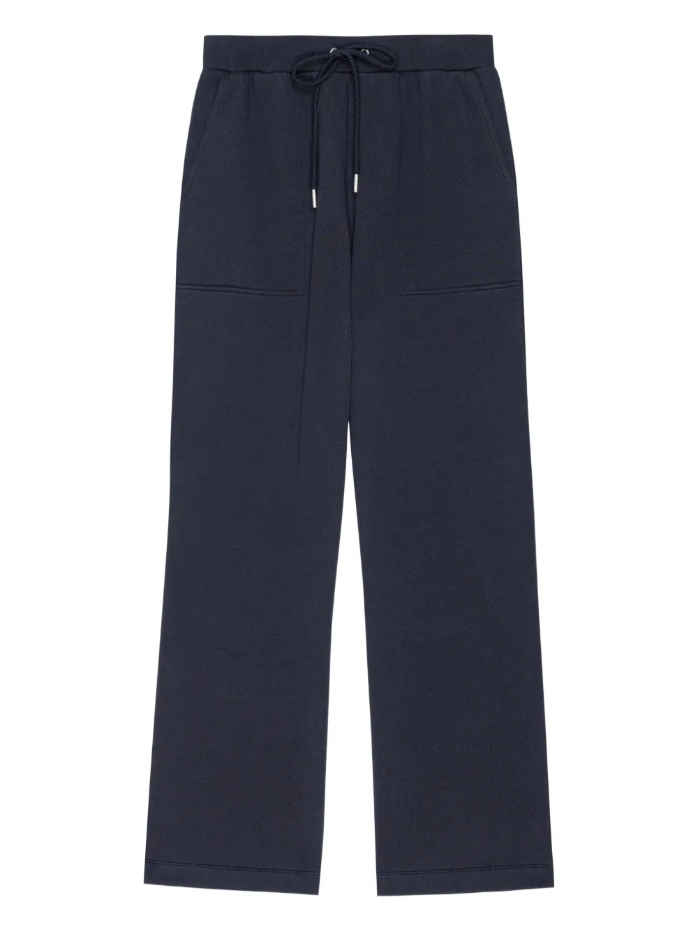 FRAME Broek met wijde pijpen Blauw