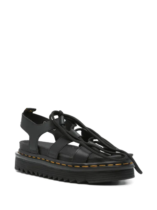 Dr. Martens NARTILLA ブラック サンダル Dr. Martens Nartilla サンダル | ブラック | FARFETCH JP