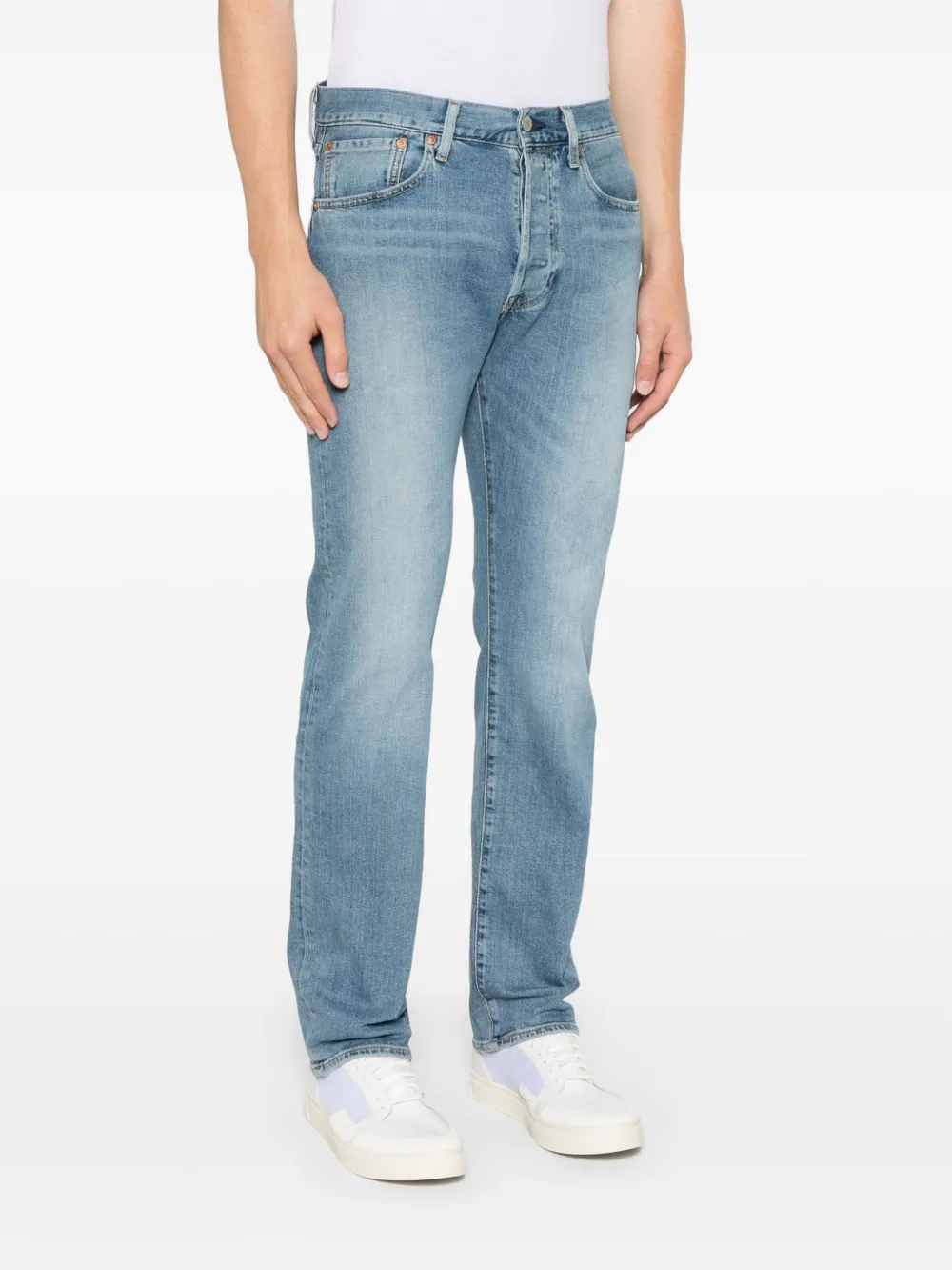 Levi's 501 Original straight jeans Blauw