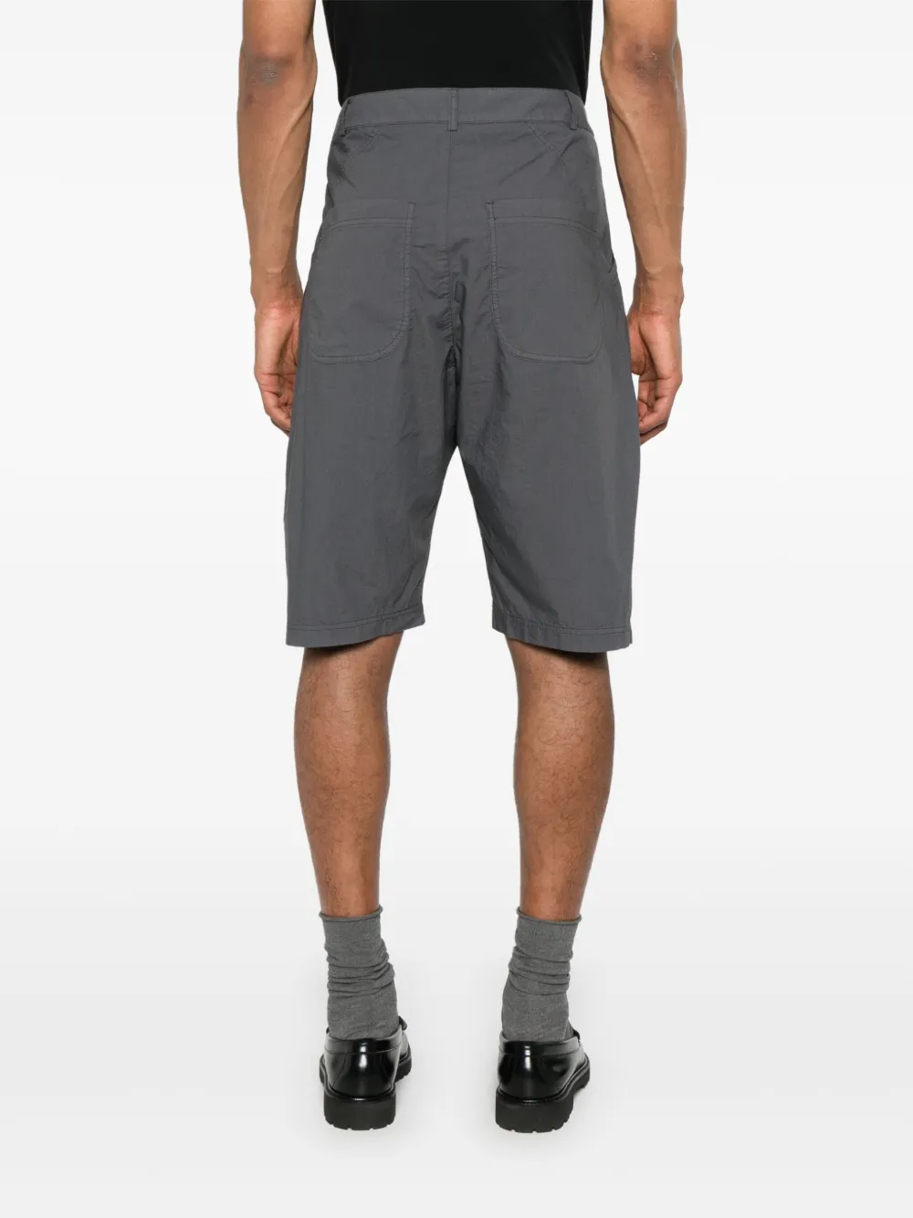 YMC Shorts met gedraaid detail Grijs