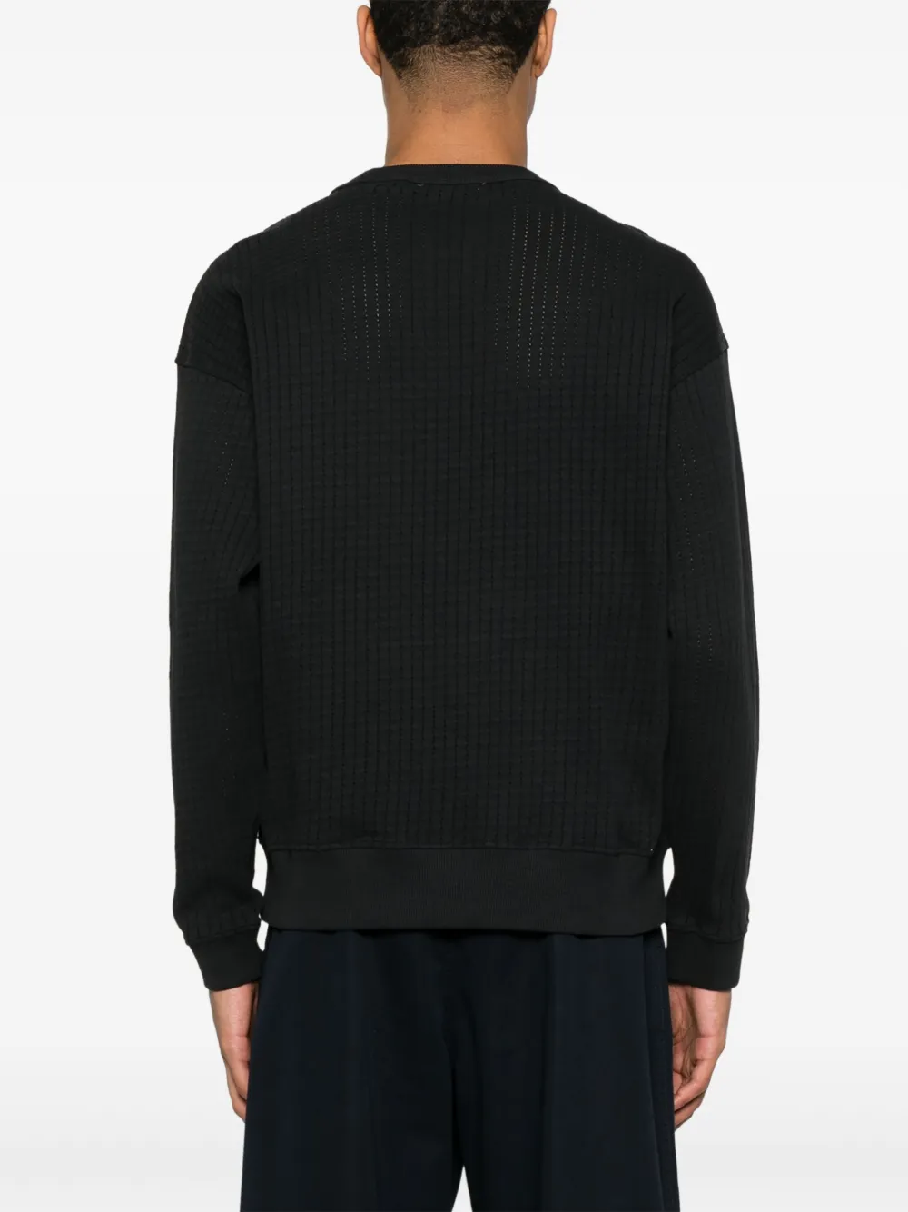 YMC Fauss sweater Zwart