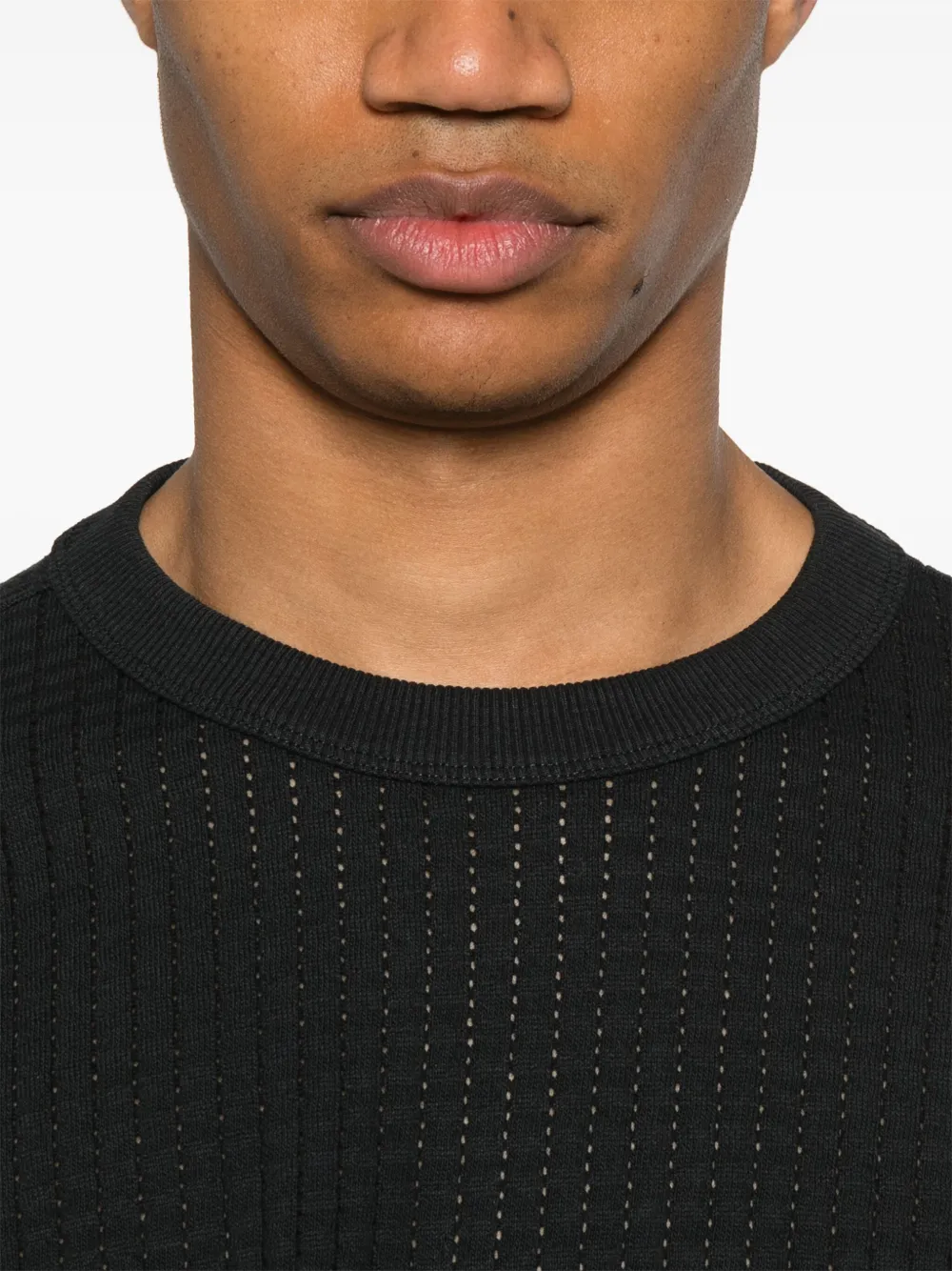 YMC Fauss sweater Zwart