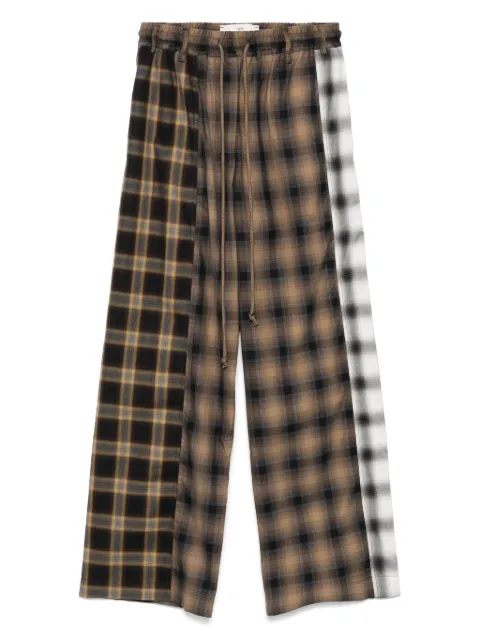 Song For The Mute pantalones a cuadros