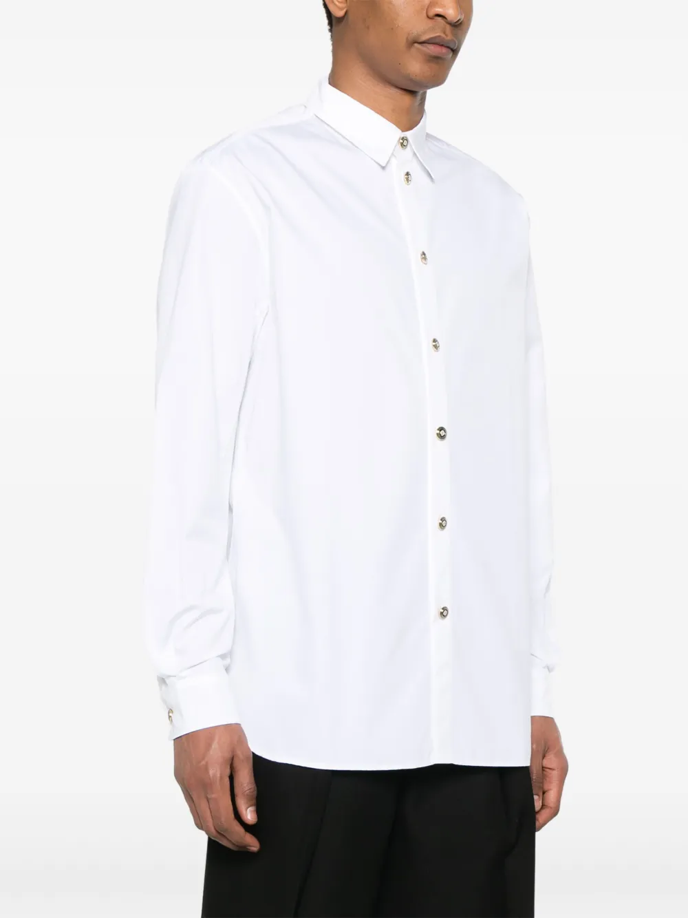 Casablanca Katoenen overhemd Wit