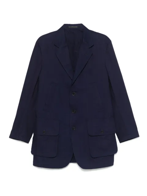 Yohji Yamamoto single-breasted blazer