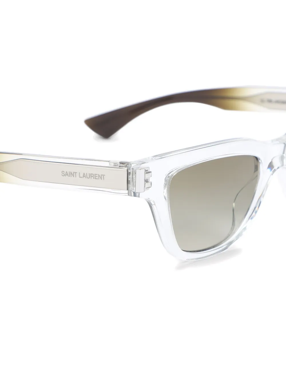 Saint Laurent Eyewear 789 zonnebril Beige