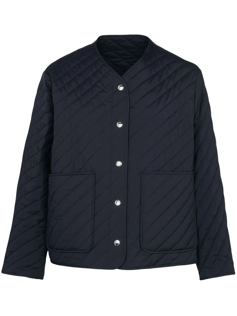 patch-pocket padded jacket