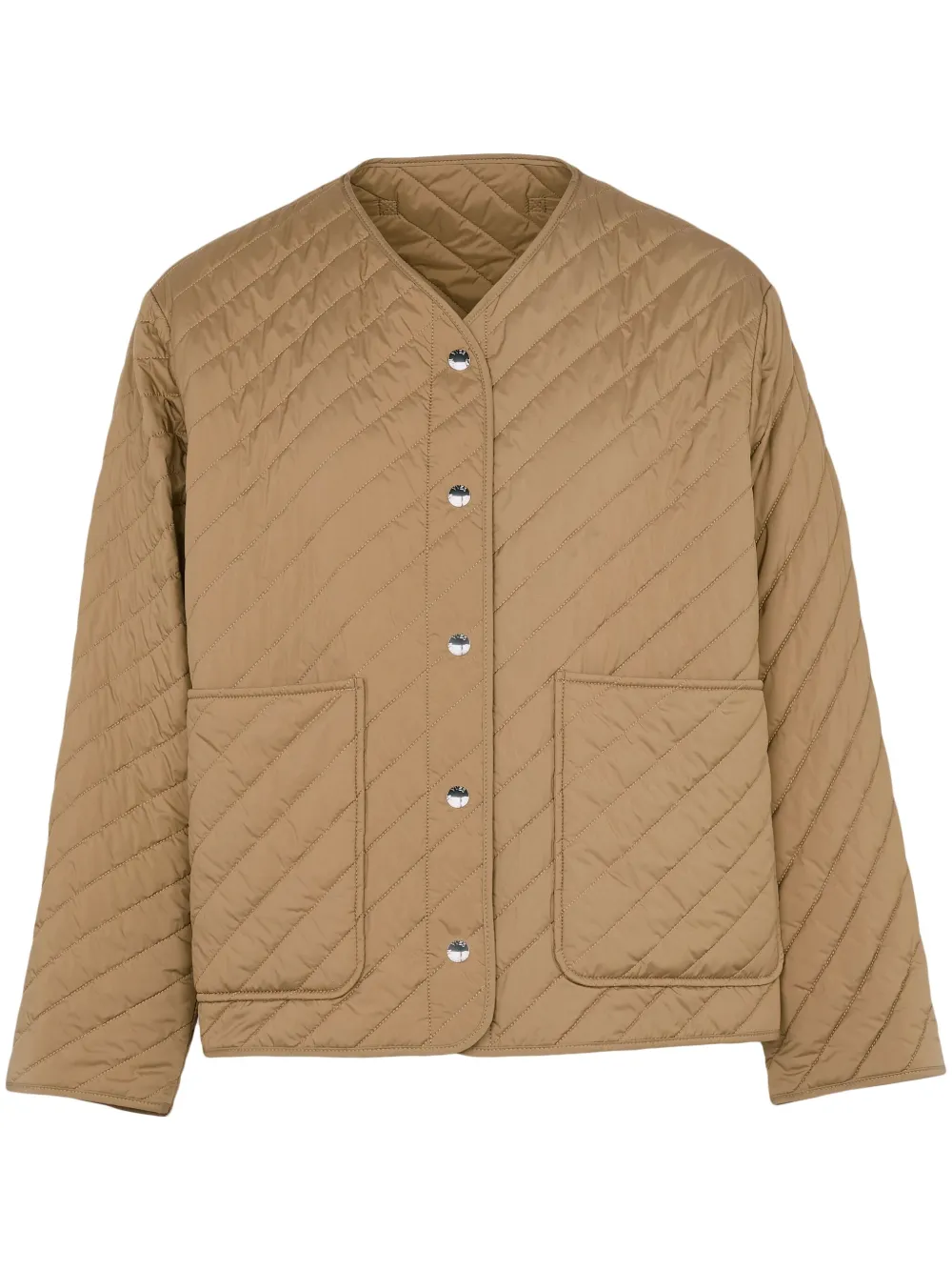 patch-pocket padded jacket