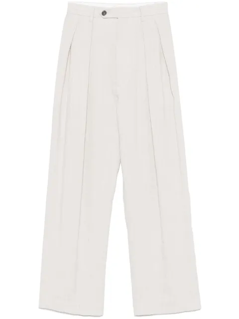 Barena pantalones con motivo pied de poule