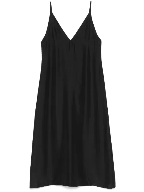 Barena vestido midi de seda