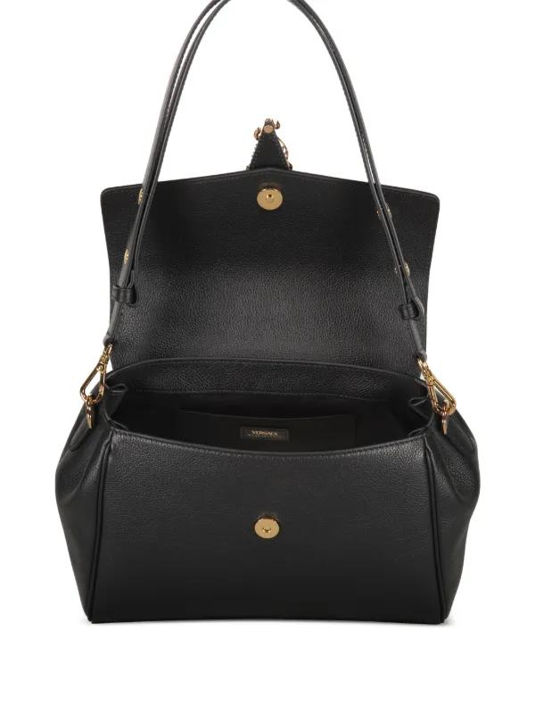 Versace Virtus Tote Bag | Black | FARFETCH