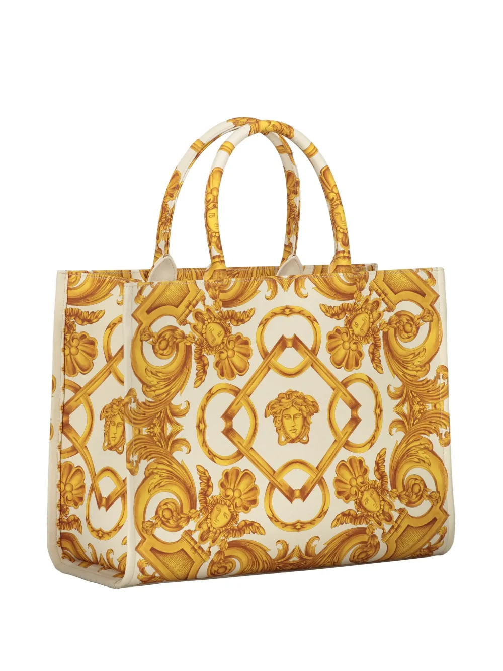Versace Medusa Barocco shopper Beige