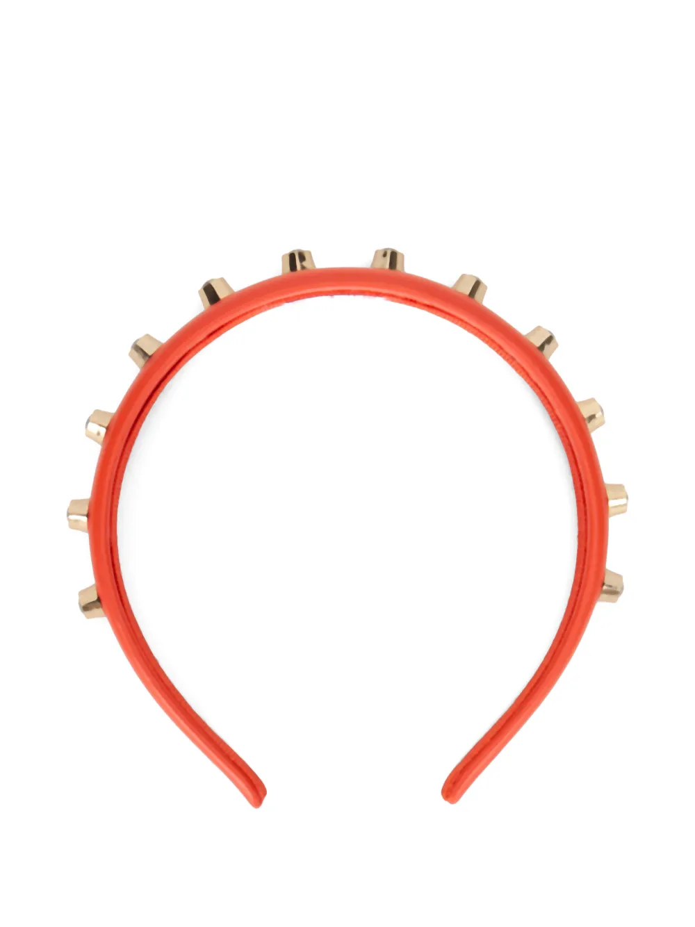 RED(V) studded headband - Arancione