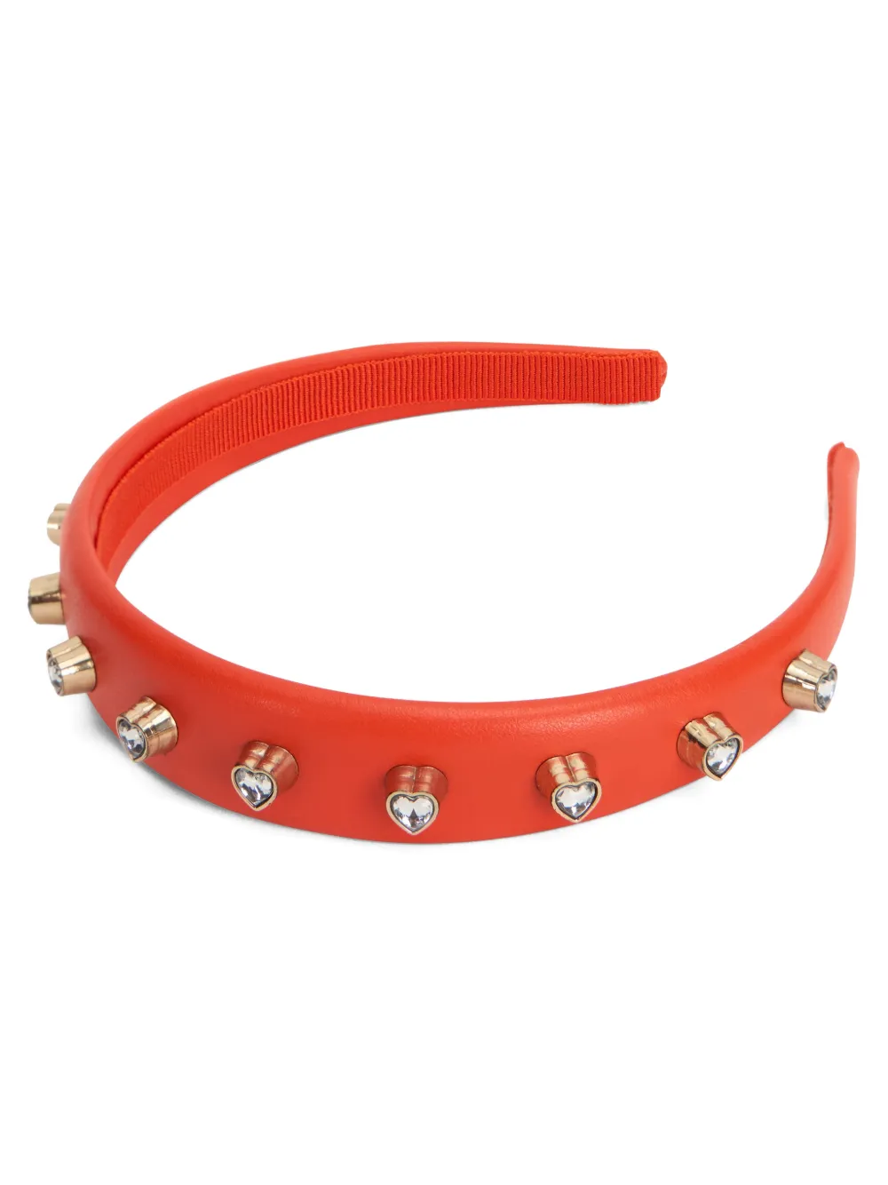 RED(V) Haarband met studs Oranje