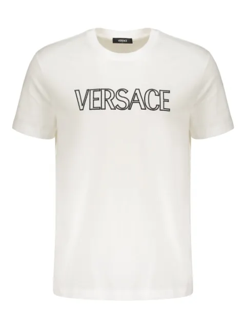 Versace playera de algodón