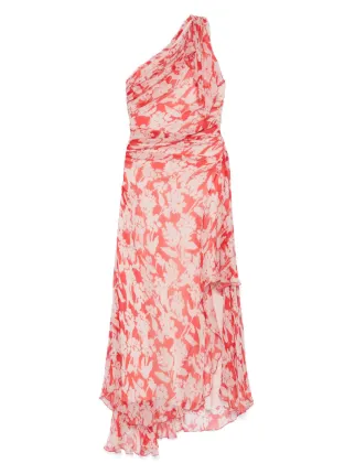 womens blue midi dress Starlit Evenings Navy Floral Jacquard Midi Dress