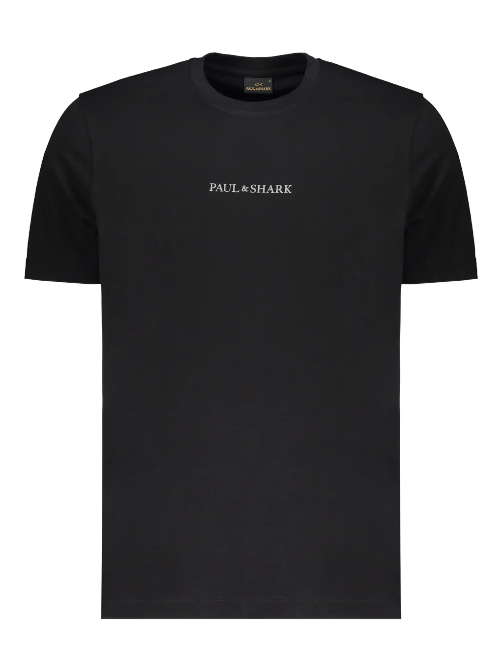 Paul & Shark T-shirt met logoprint Zwart