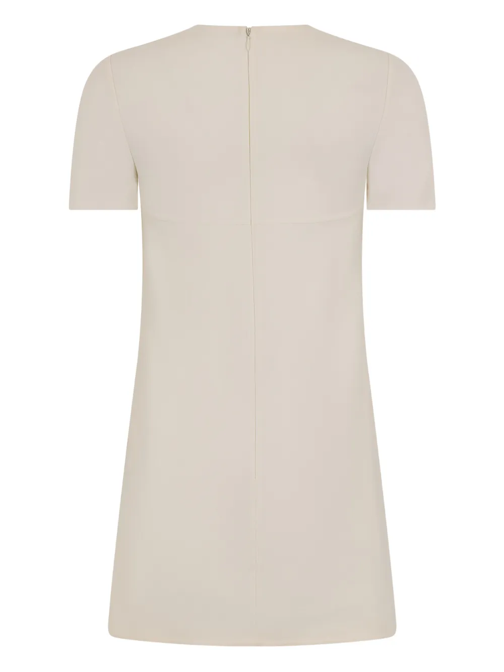 Valentino Garavani triangle-appliqu&eacute; mini dress - Beige