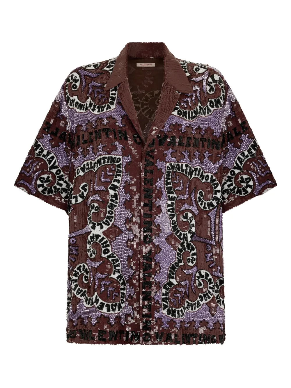 Valentino Garavani buttoned shirt - Braun