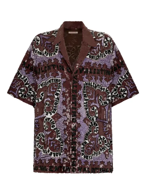 Valentino Garavani camisa con botones