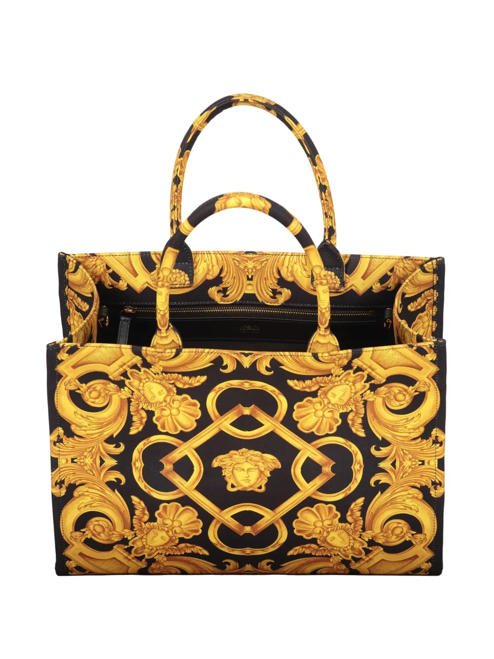 Versace Medusa Barocco shopper Zwart